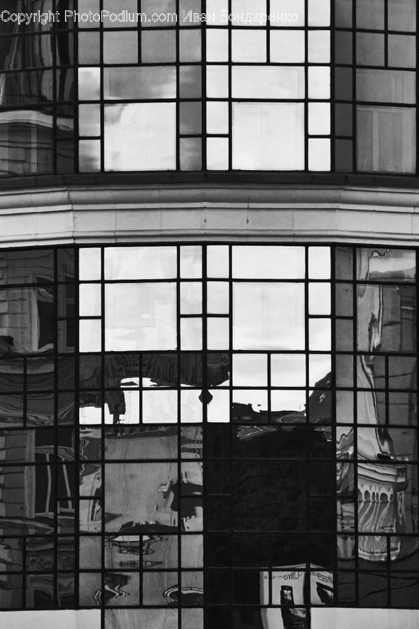 Window, Silhouette, Building, Office Building, Architecture