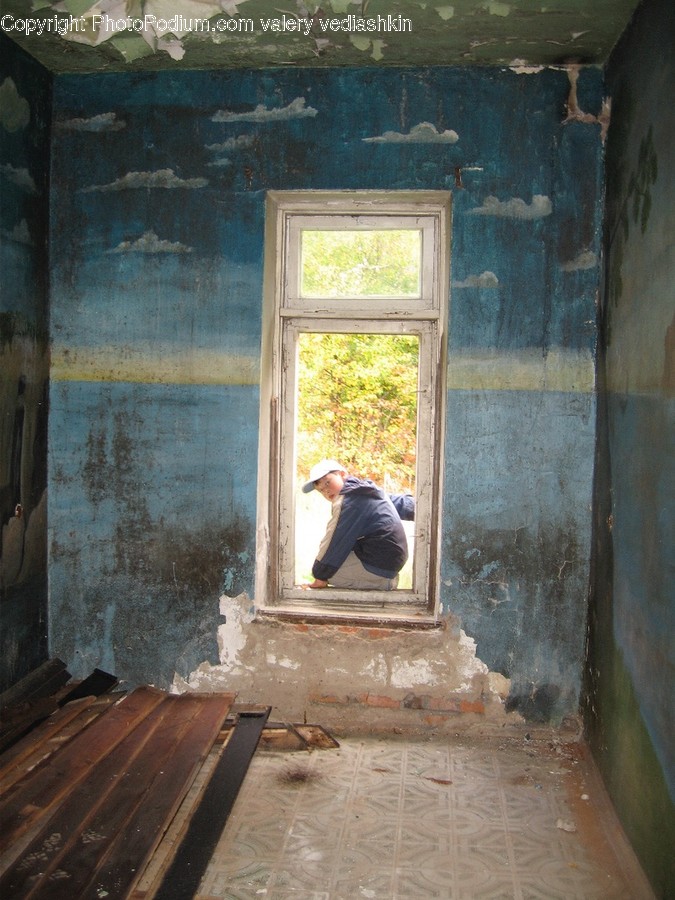 Person, Human, Window, Wood, Flooring