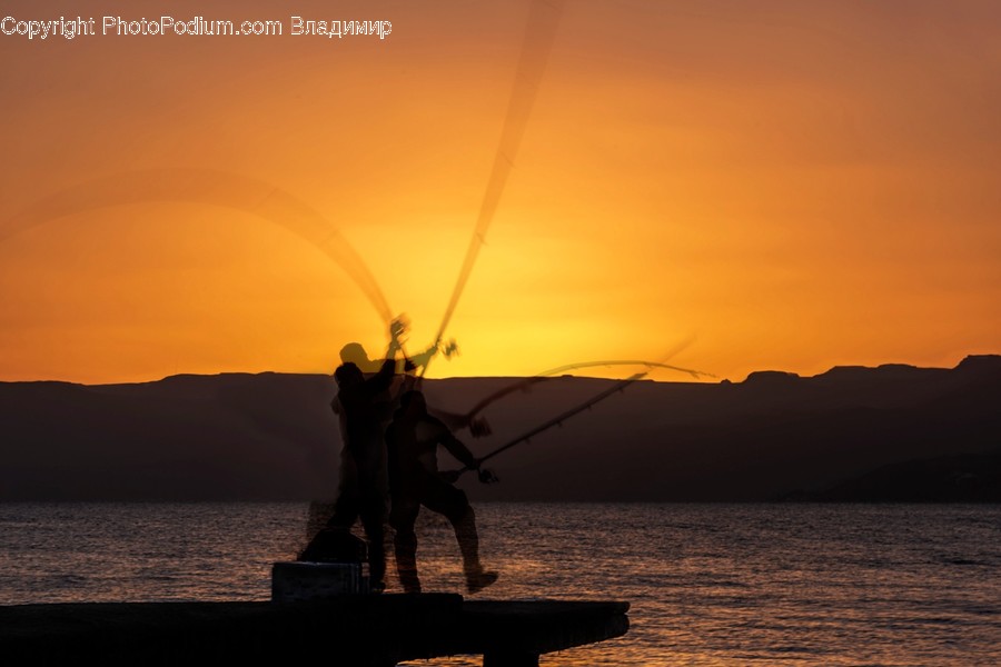 Outdoors, Water, Human, Person, Fishing