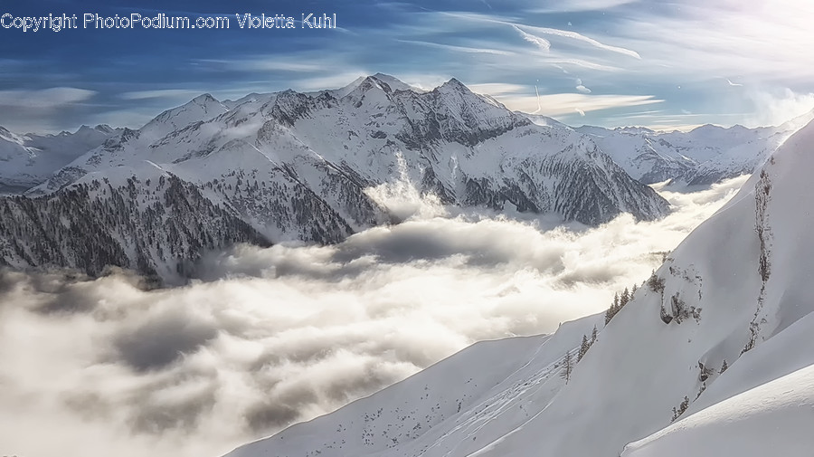 Nature, Outdoors, Mountain, Mountain Range, Peak