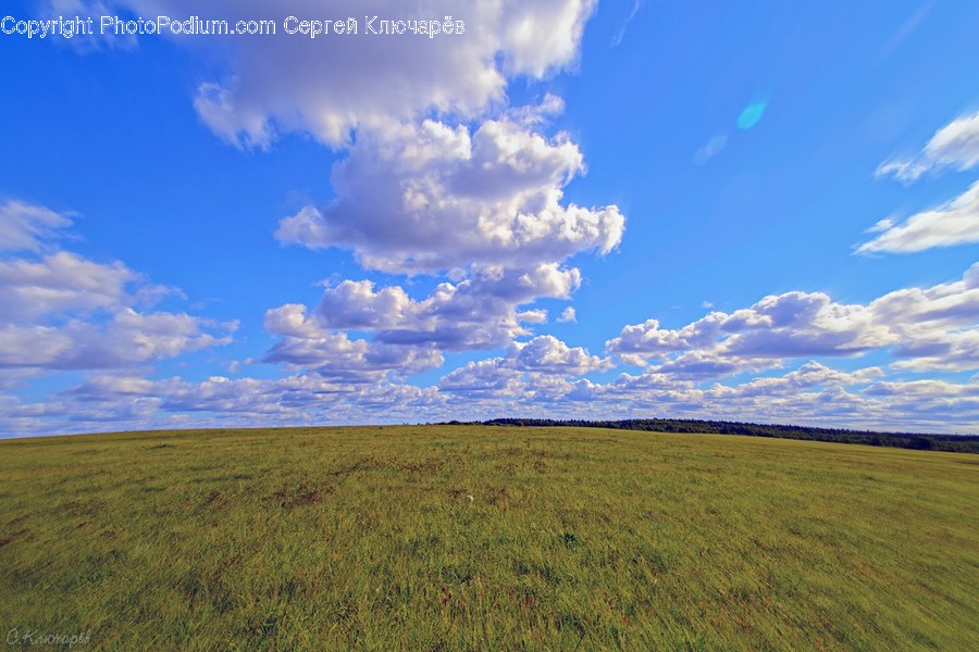 Nature, Outdoors, Weather, Field, Grassland