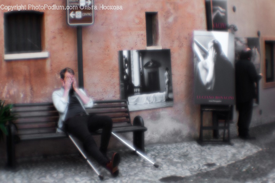 Human, Person, Sitting, Furniture, Bench