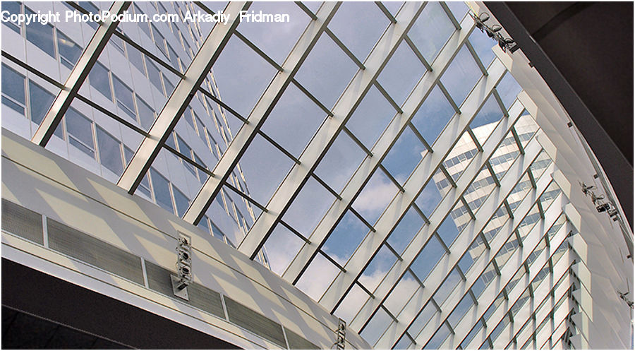 Architecture, Housing, Skylight, Window, Building, Dome, Office Building