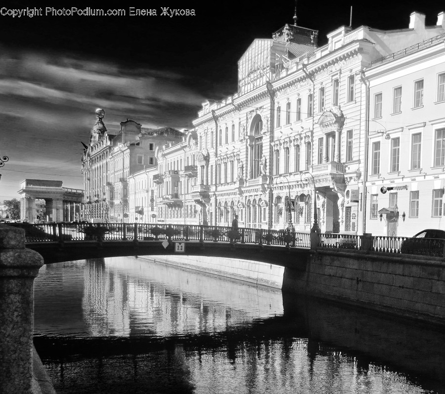 Water, Outdoors, Canal, Building, Architecture