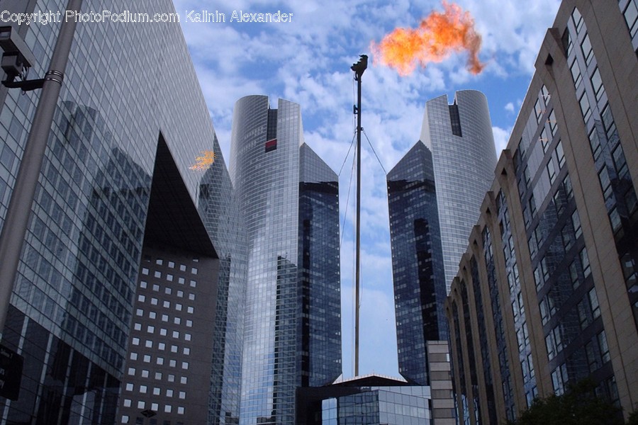Building, Office Building, City, High Rise, Urban