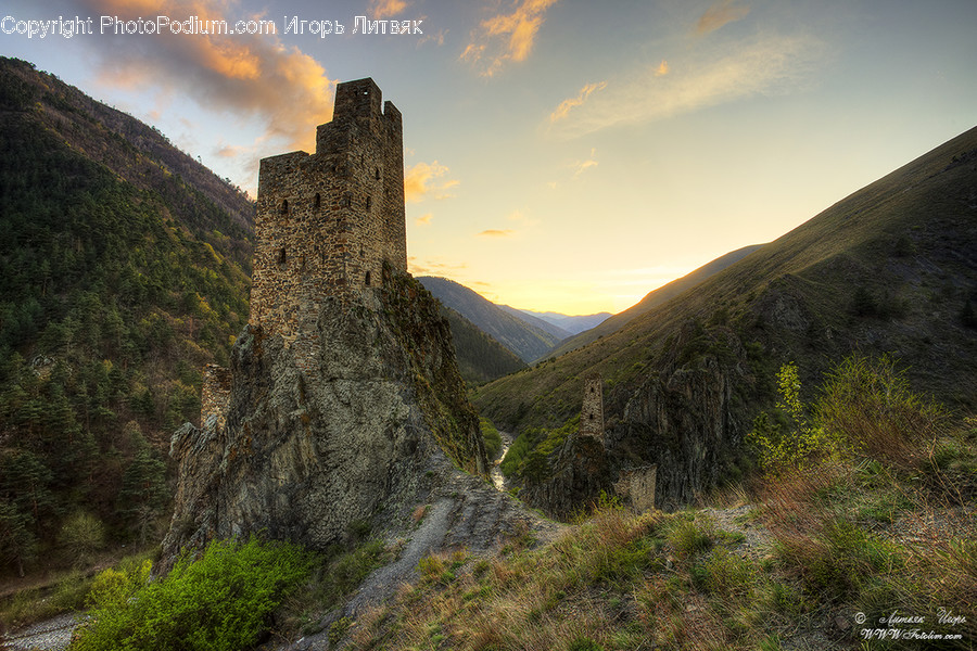 Nature, Outdoors, Building, Architecture, Castle