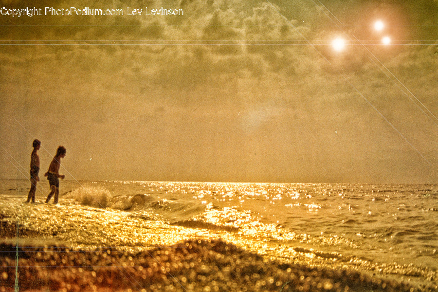 Human, Person, Light, Flare, Sunlight