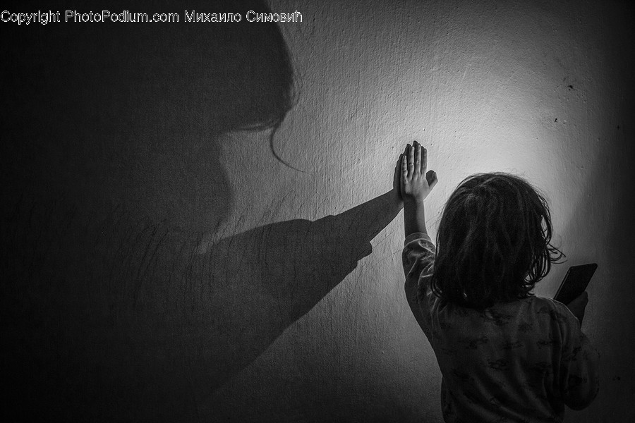 Human, Person, Silhouette, Back, Worship