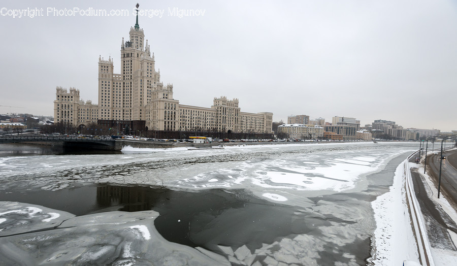 Outdoors, Nature, Ice, Architecture, Tower