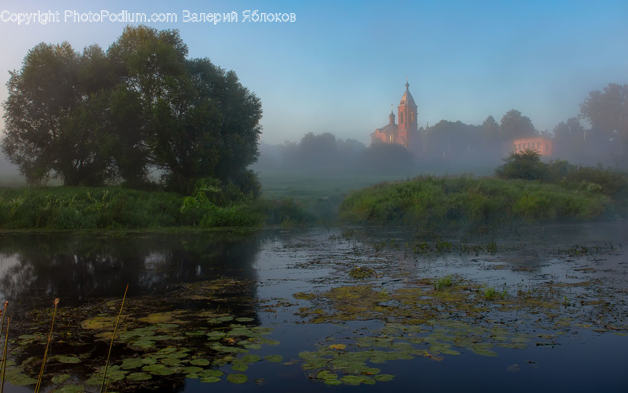 Nature, Weather, Outdoors, Fog, Mist