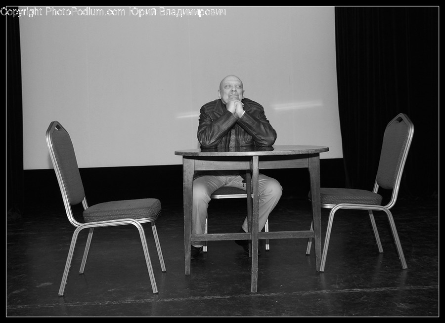 Furniture, Chair, Human, Sitting, Person