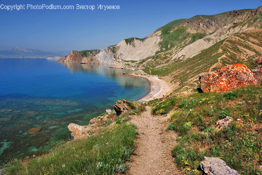 Nature, Promontory, Water, Shoreline, Sea
