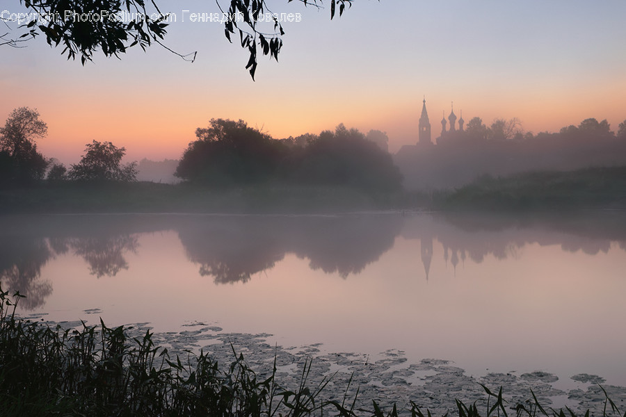 Nature, Weather, Outdoors, Fog, Mist