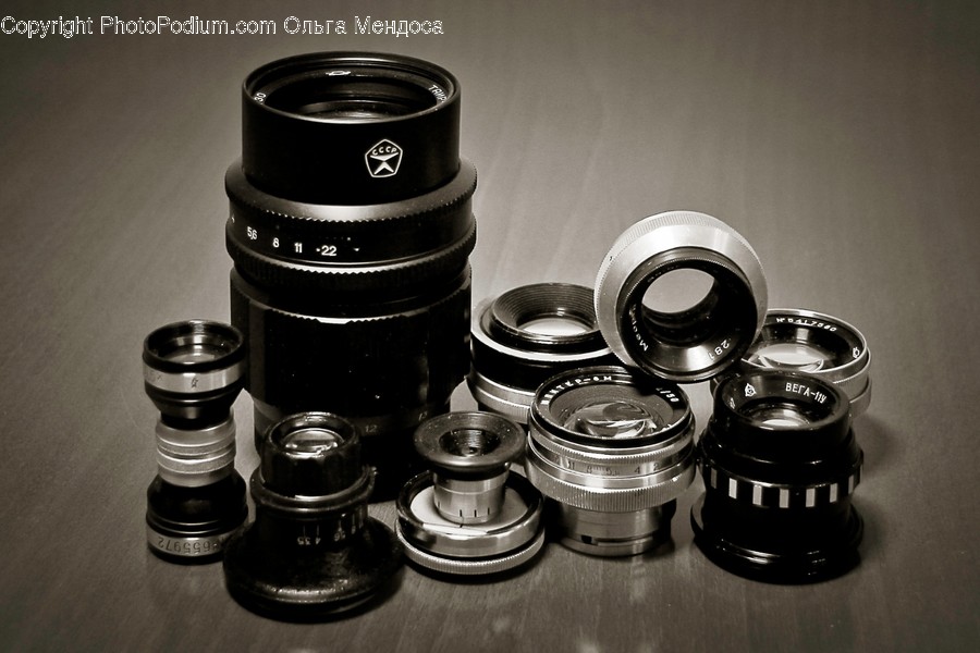 Camera Lens, Electronics, Wristwatch