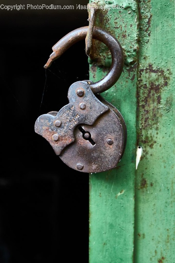 Lock, Snake, Animal, Reptile, Rust