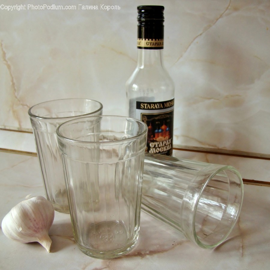 Glass, Plant, Bottle, Garlic, Vegetable