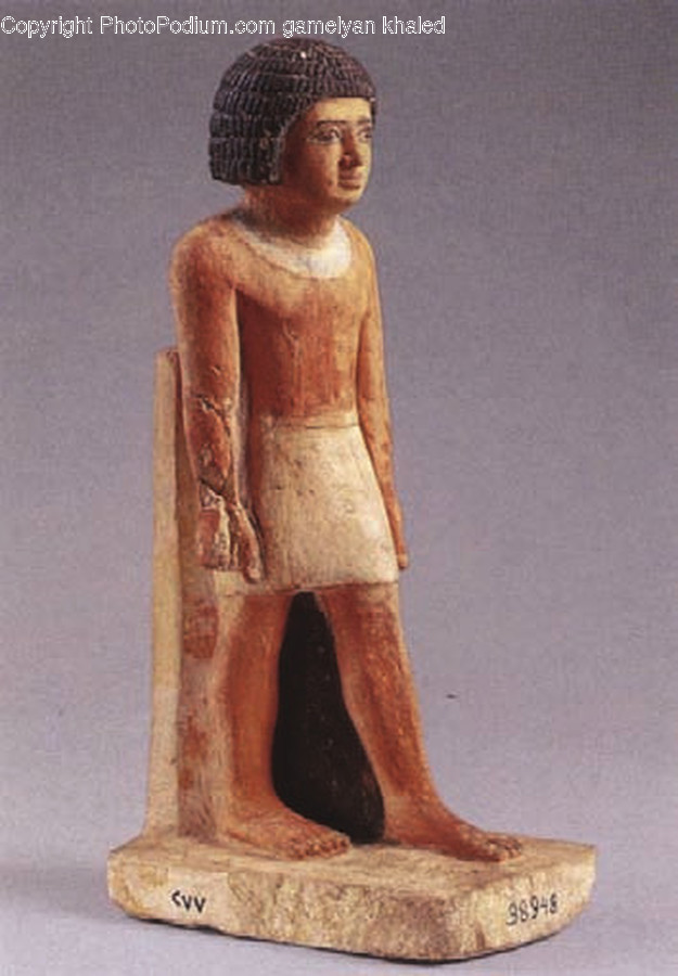 Figurine, Person, Human, Art, Kneeling