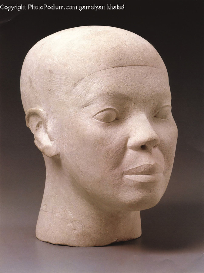 Head, Person, Human, Figurine, Art