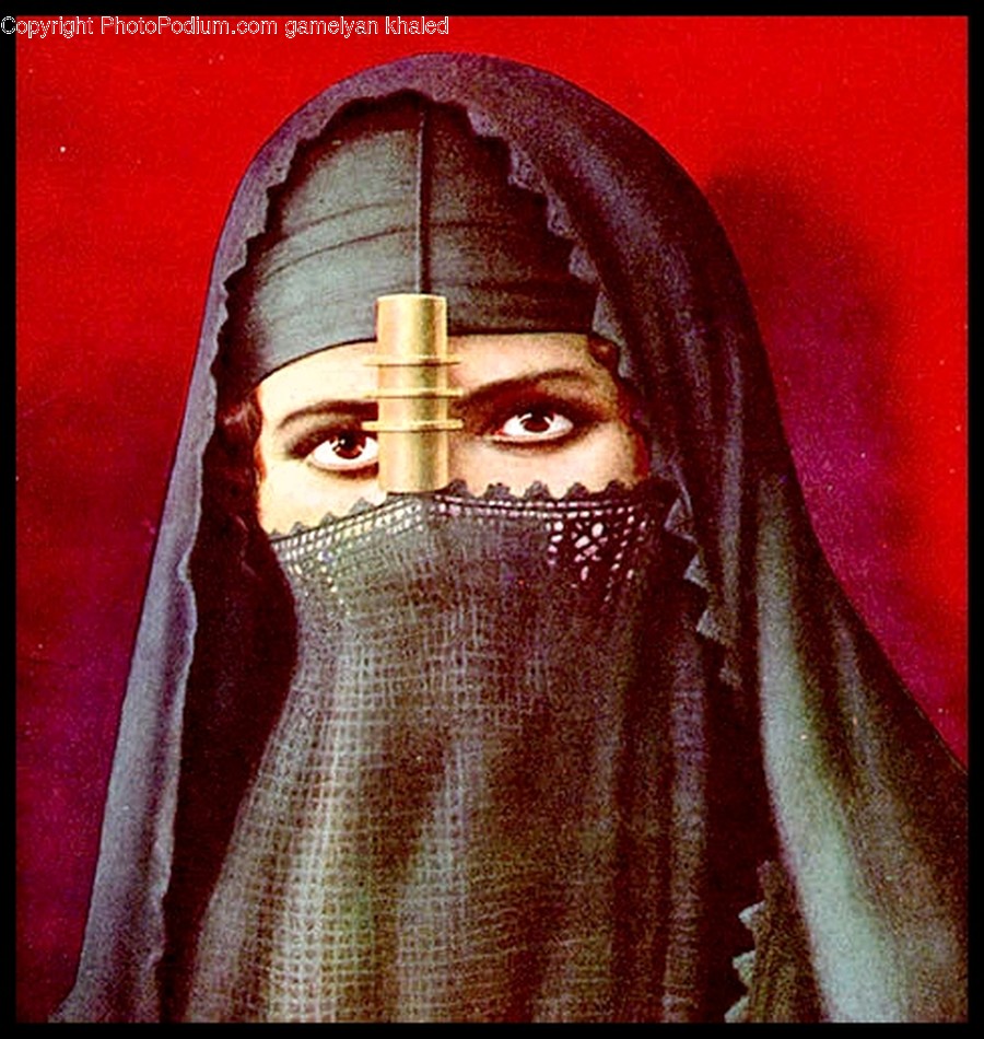 Clothing, Apparel, Veil, Hood, Human