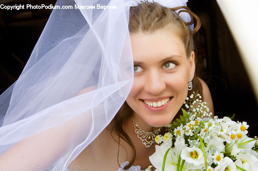 People, Person, Human, Veil, Bride, Gown, Wedding