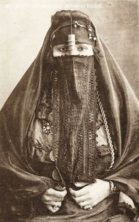 Clothing, Apparel, Fashion, Cloak, Veil
