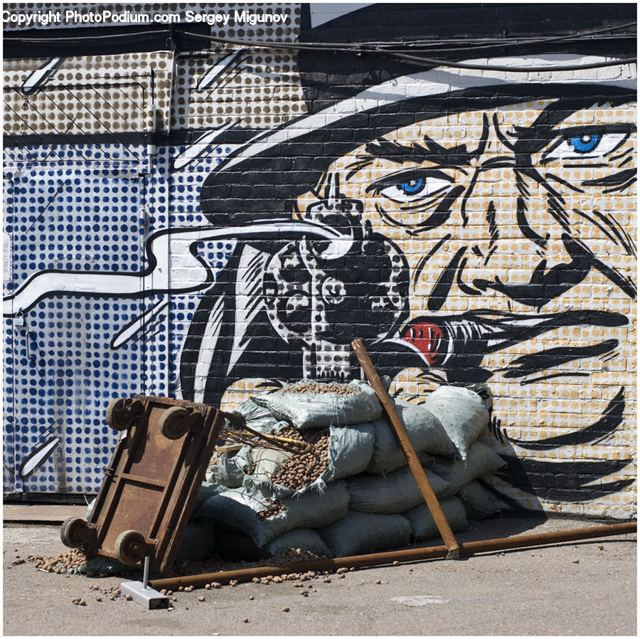 Art, Graffiti, Mural, Wall