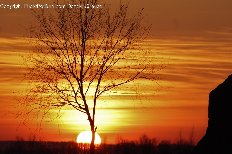 Nature, Outdoors, Sky, Dusk, Sunset