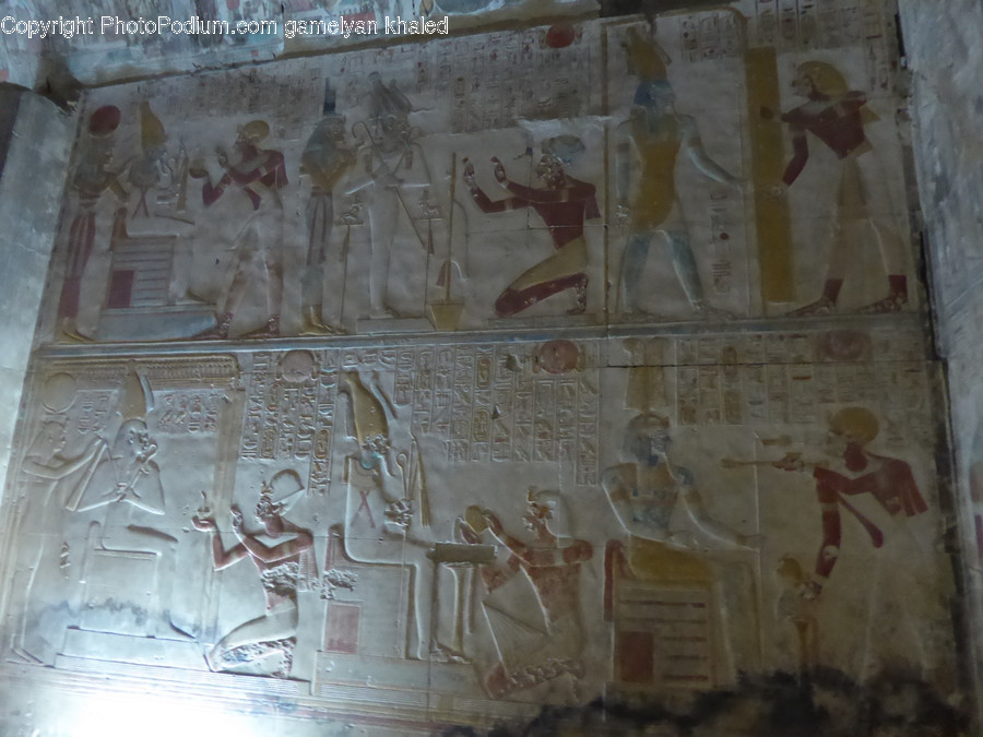 Archaeology, Architecture, Building, Painting, Art