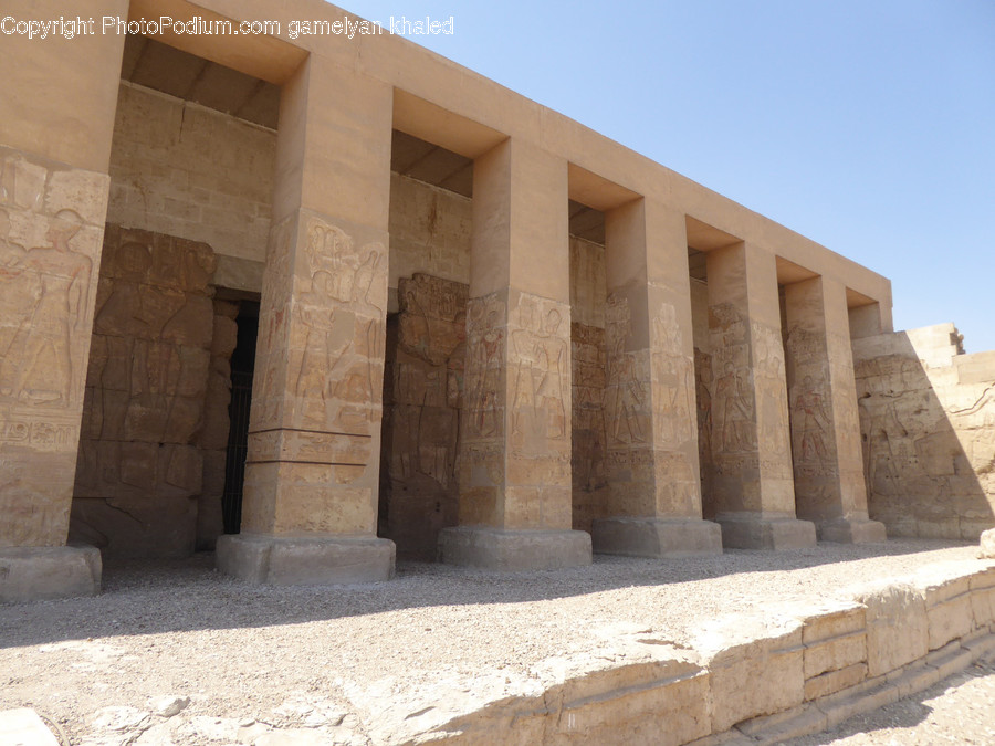 Archaeology, Building, Architecture, Column, Pillar