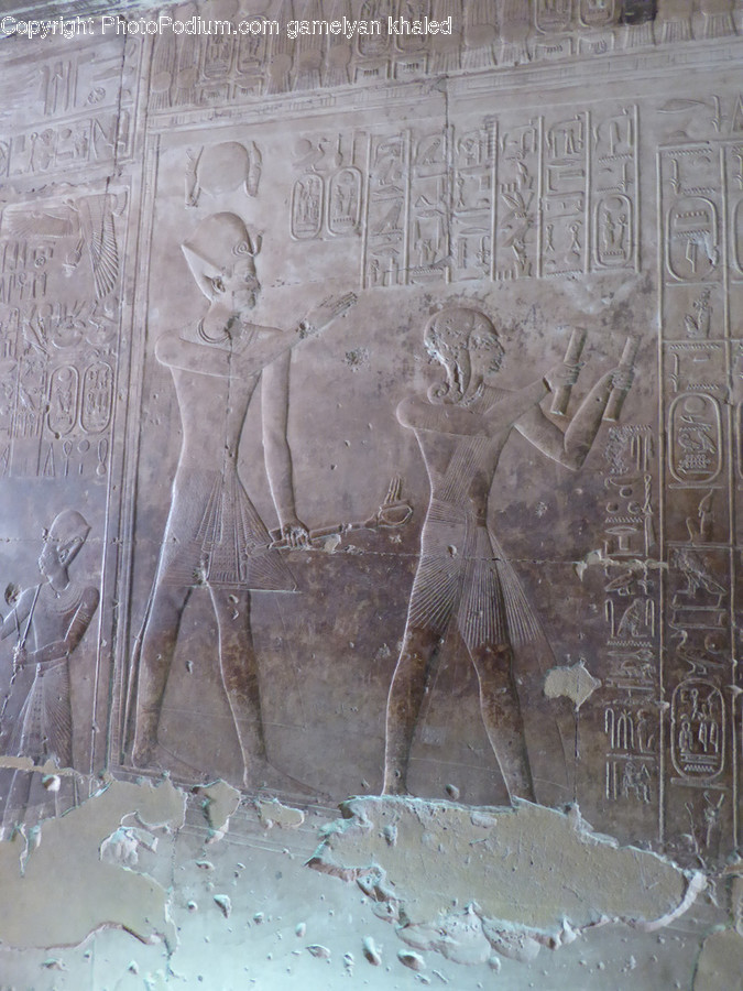 Archaeology, Soil, Human, Person, Painting