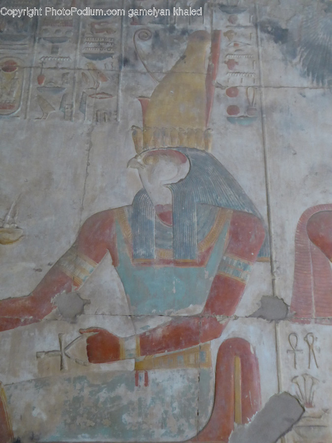Art, Painting, Mural, Wall, Archaeology