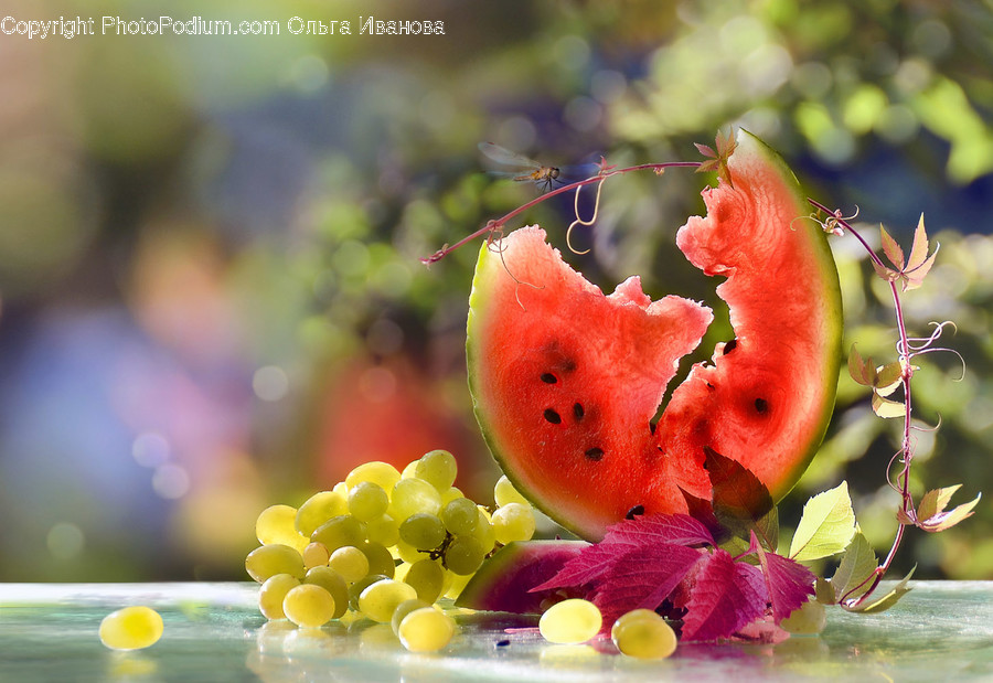 Plant, Fruit, Food, Watermelon, Grapes