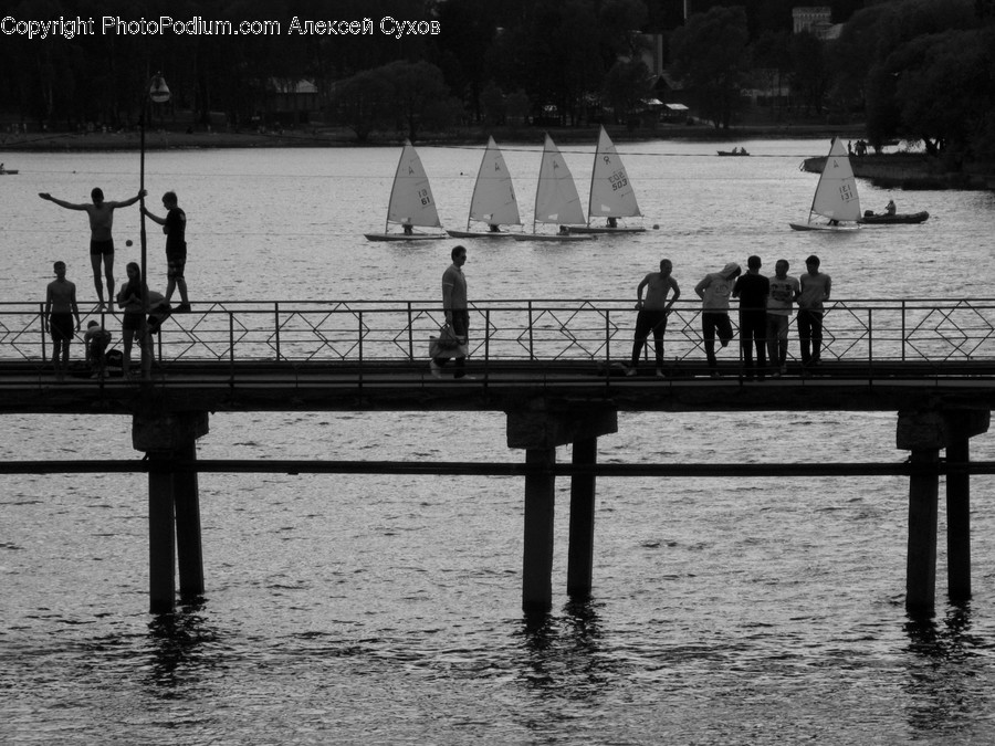 Water, Person, Human, Waterfront, Vehicle