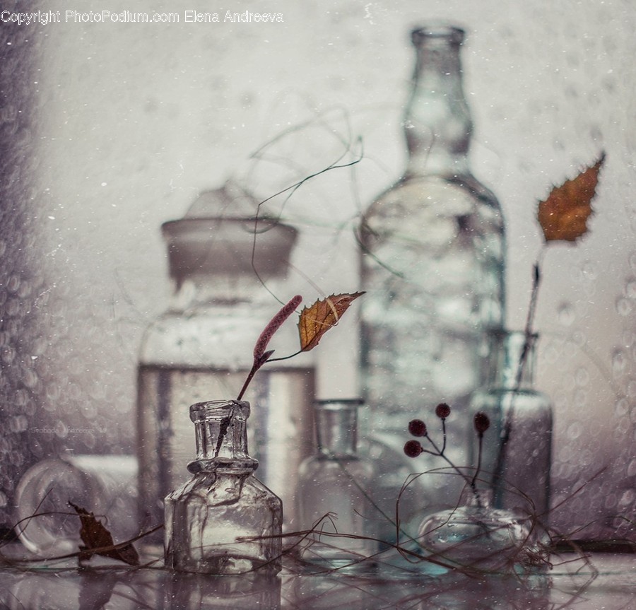 Glass, Bottle, Lab, Goblet