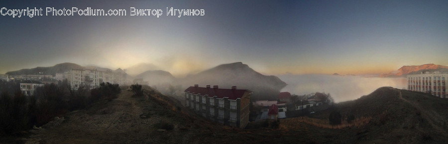 Nature, Weather, Outdoors, Fog, Mist
