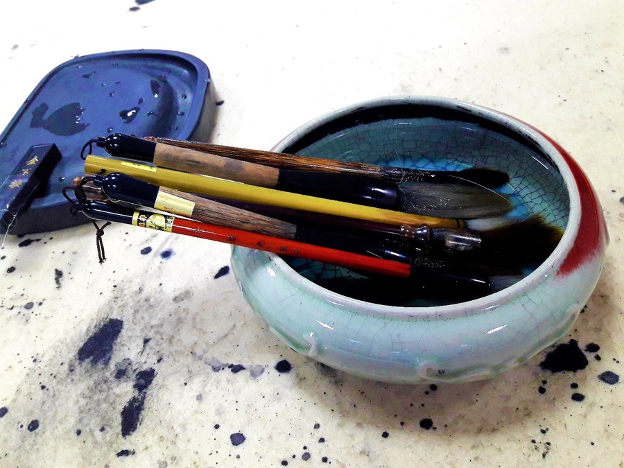 Symbol, Arrow, Paint Container