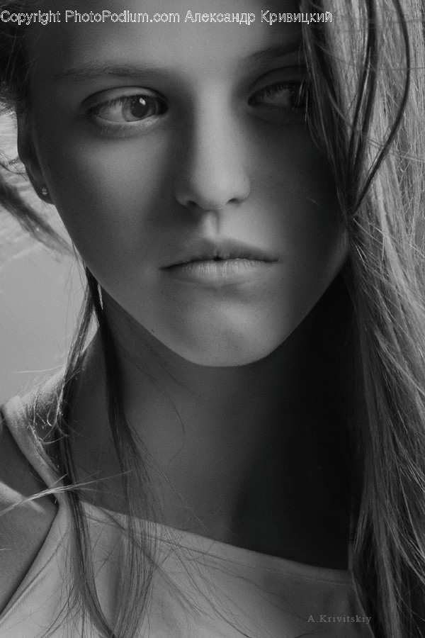 Person, Human, Face, Female, Photography