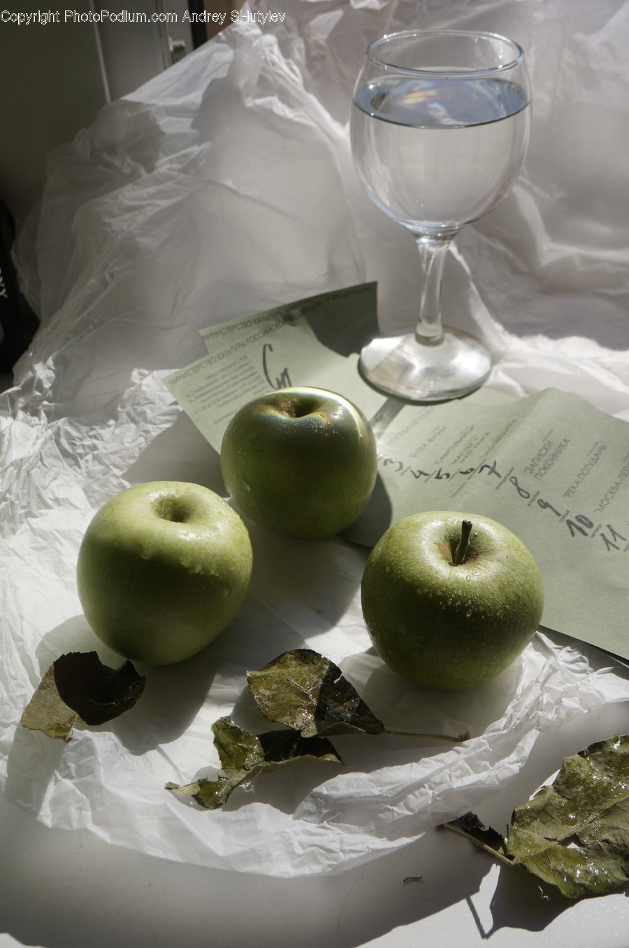 Plant, Food, Fruit, Apple, Glass