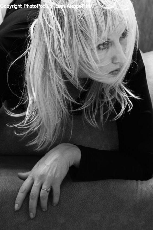People, Person, Human, Blonde, Female, Woman, Finger
