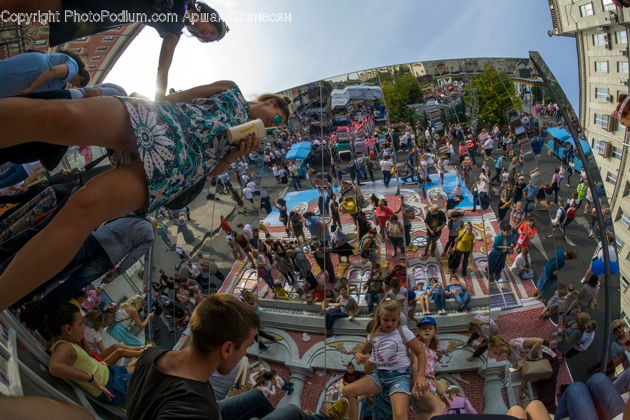 Human, Person, Crowd, Amusement Park, Theme Park