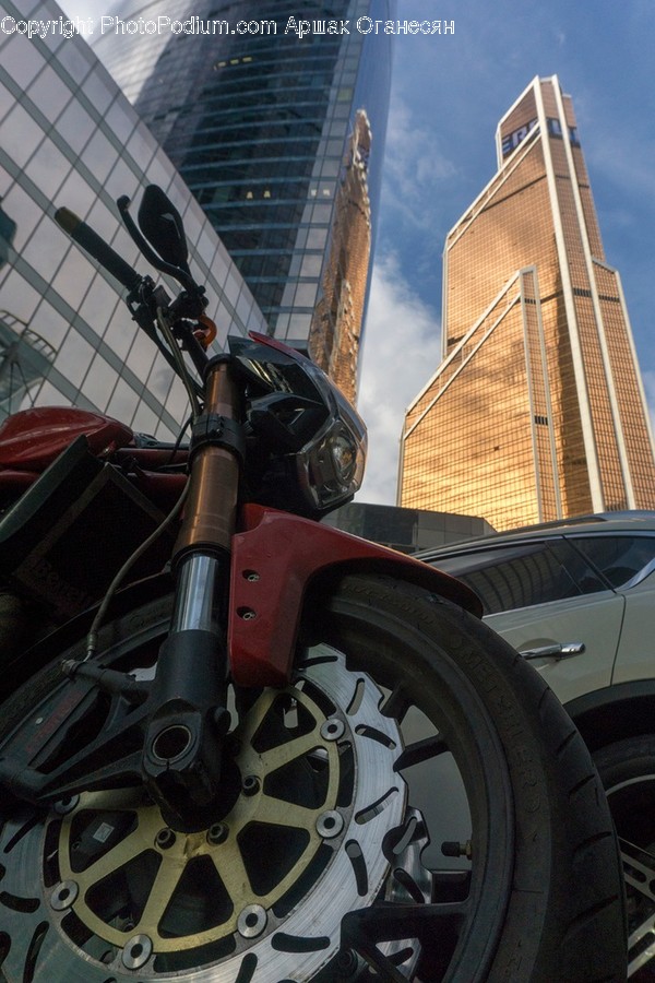 Machine, Wheel, Tire, Building, Urban