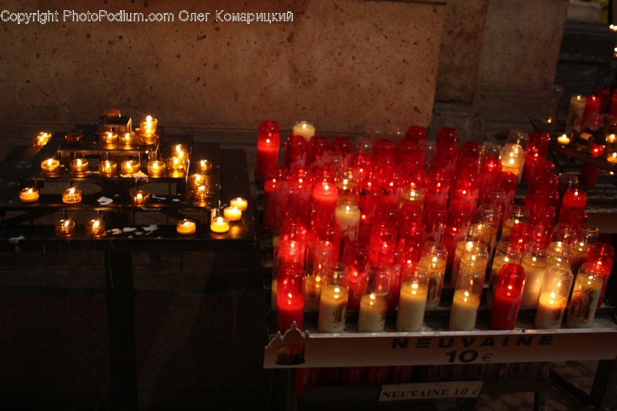 Candle, Vigil, Fire