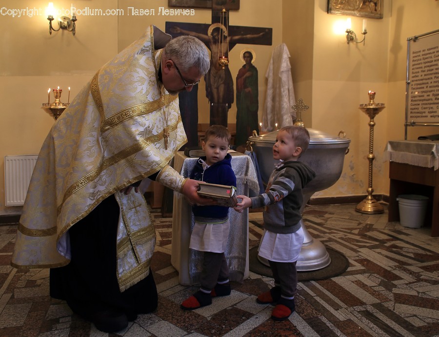 Human, Person, Flooring, Priest, Indoors