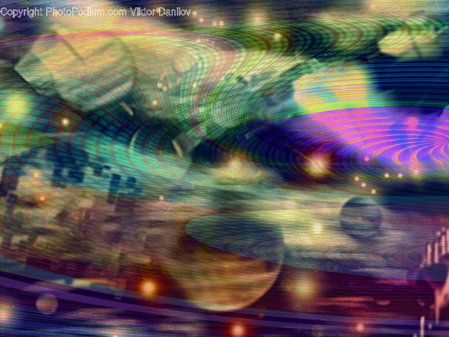 Aquatic, Water, Light, Pattern, Ornament
