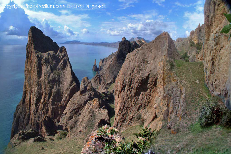 Nature, Outdoors, Cliff, Mountain, Mountain Range