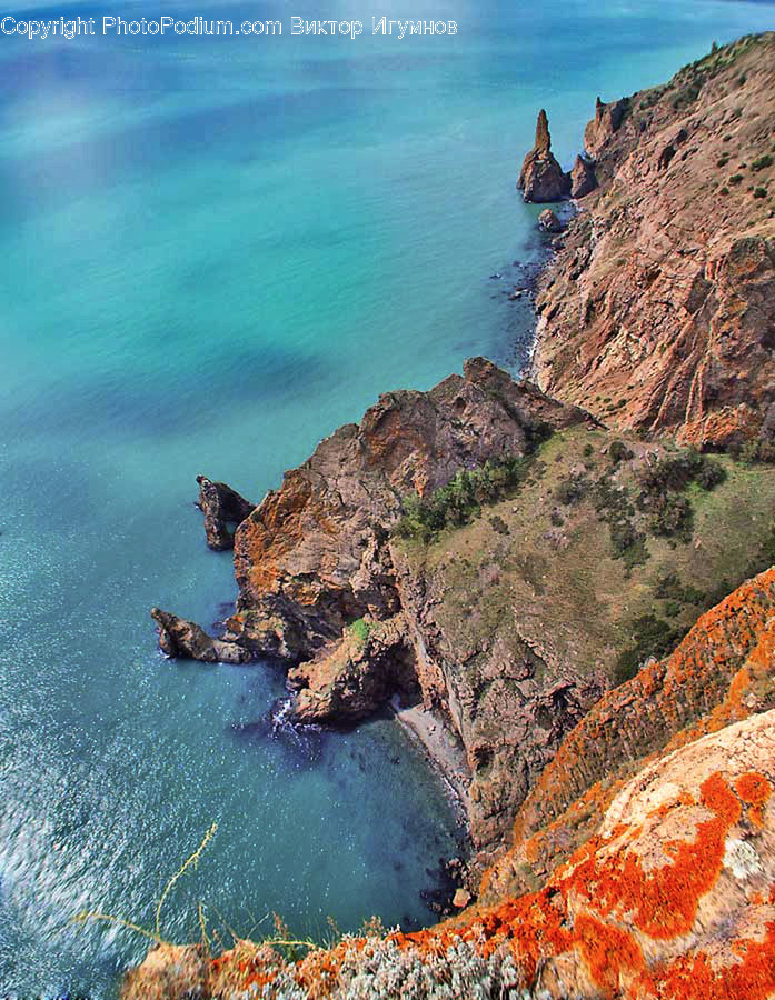 Promontory, Nature, Outdoors, Cliff, Ocean