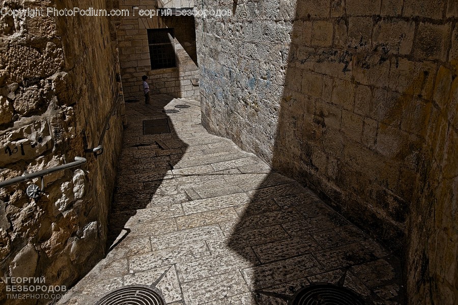 Path, Walkway, Flagstone, Human, Person