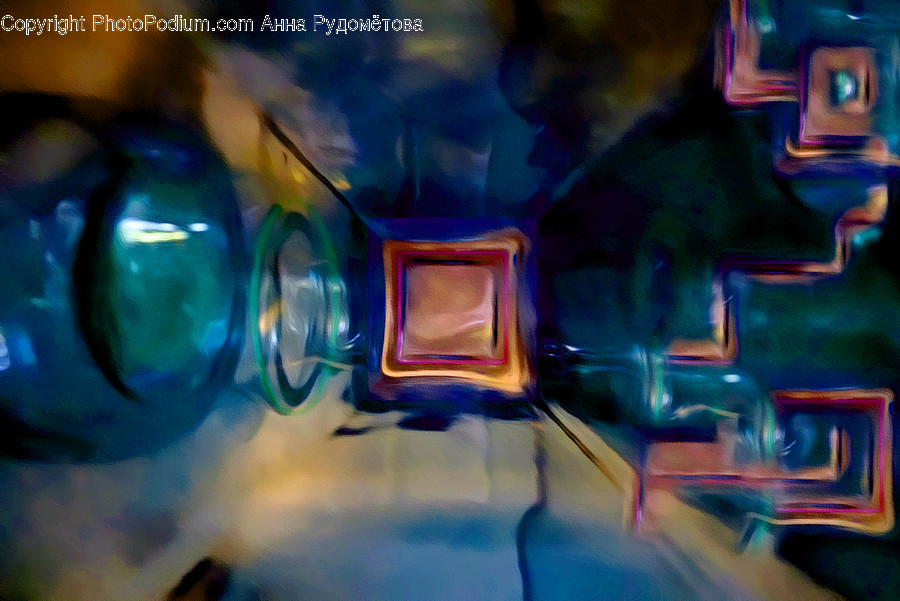 Crystal, Light, Sphere, Art, Arcade Game Machine