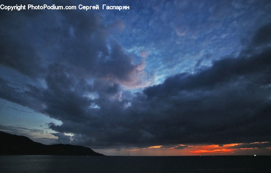 Azure Sky, Cloud, Outdoors, Sky, Cumulus