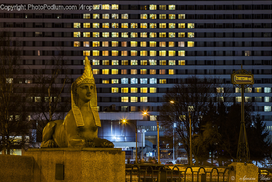 Building, Office Building, Town, City, Urban